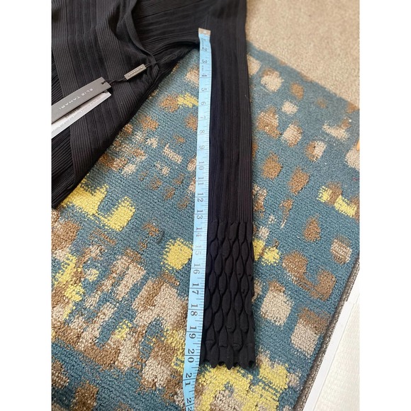 Elie Tahari Madeline V-Neck Long-Sleeve Surplice Sweater C10 - Picture 8 of 11